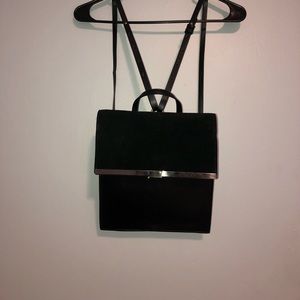 Black Mini Backpack - ZARA
